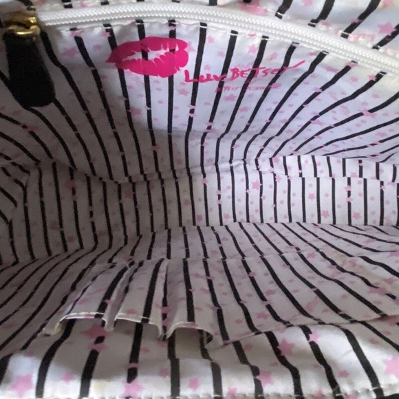 Luv Betsey by Betsey Johnson - Cat Unicorn Multicolor Rainbow Tote - Picture 4 of 5